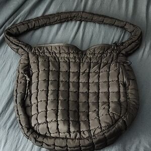 Urban Expressions Black Quilted Bag